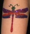 glitter dragonfly pics tattoo